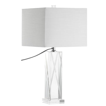 Sullivan 26.5" Crystal LED Table Lamp - JONATHAN Y